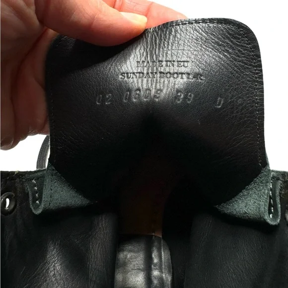 n.d.c. Made By HandSunday Boot in Nubuck Leather Lace Up 39